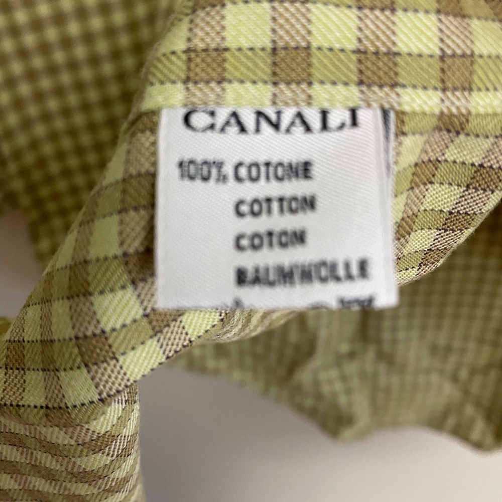 Canali button down shirt size L - Picture 3 of 4